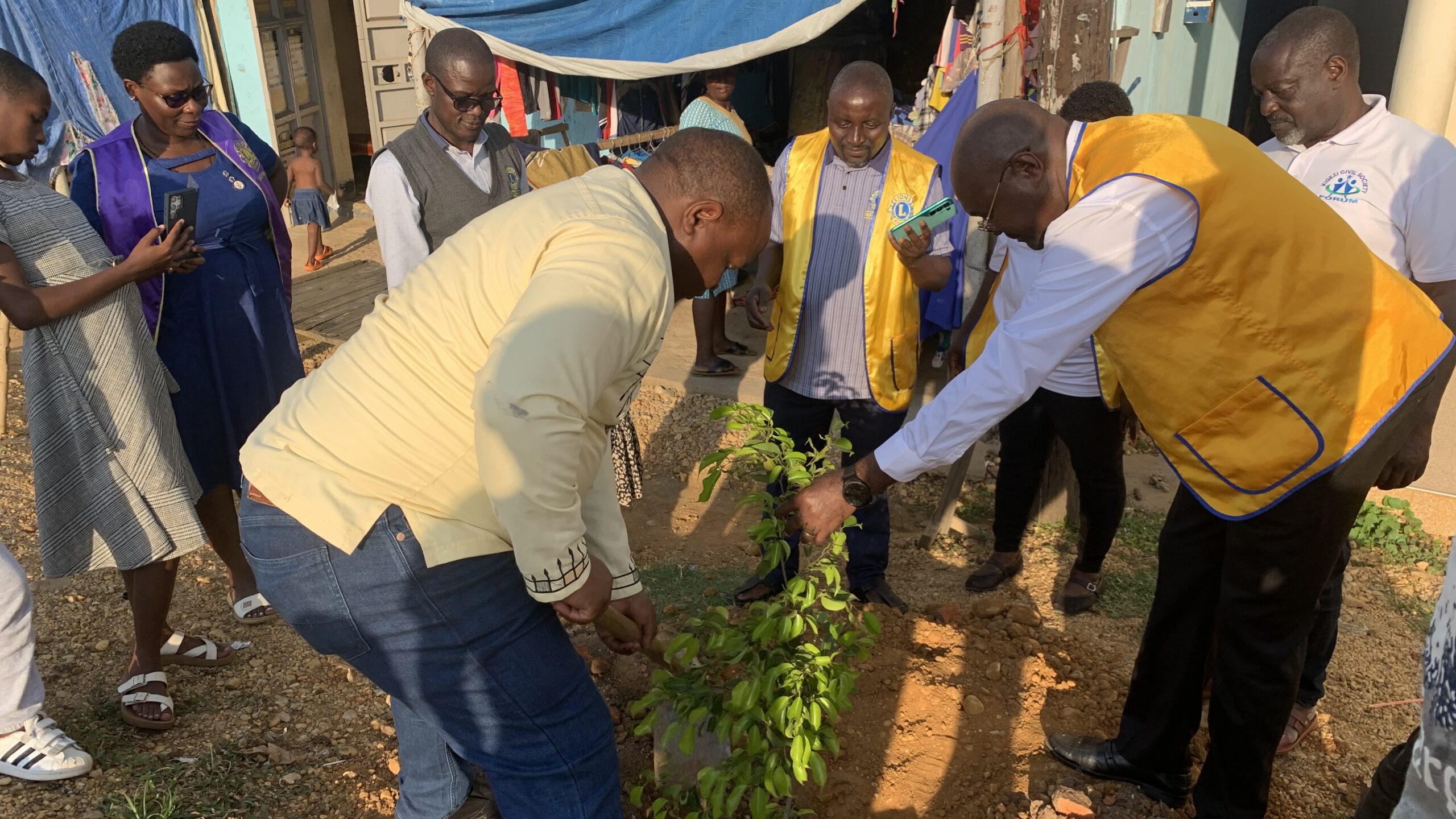 Lions Club of Kanungu Launches Tree-Planting Campaign Across Kihihi Town Council