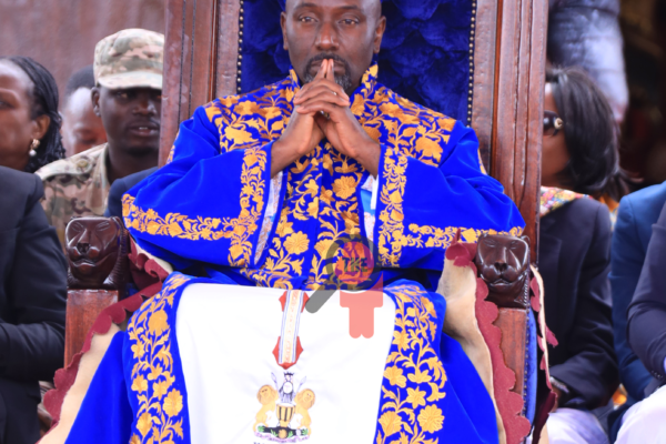 Omukama Edward Rukidi Nyabongo I, the newly gazetted King of Tooro Kingdom.